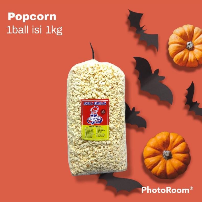 

jagung popcorn si tileung 1 ball isi 1kg/grosir aneka cemilan bandung Nugi