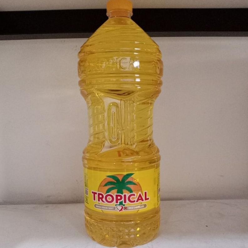 

TROPICAL MINYAK GORENG 2LITER / MINYAK GORENG TROPICAL 2 LITER / TROPICAL BOTOL 2 LTR Nugi