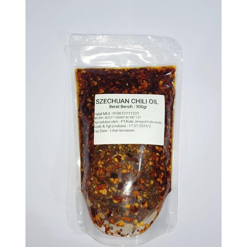 

Koki Jempol Szechuan Chili Oil 300Gr Saus Sambal CS
