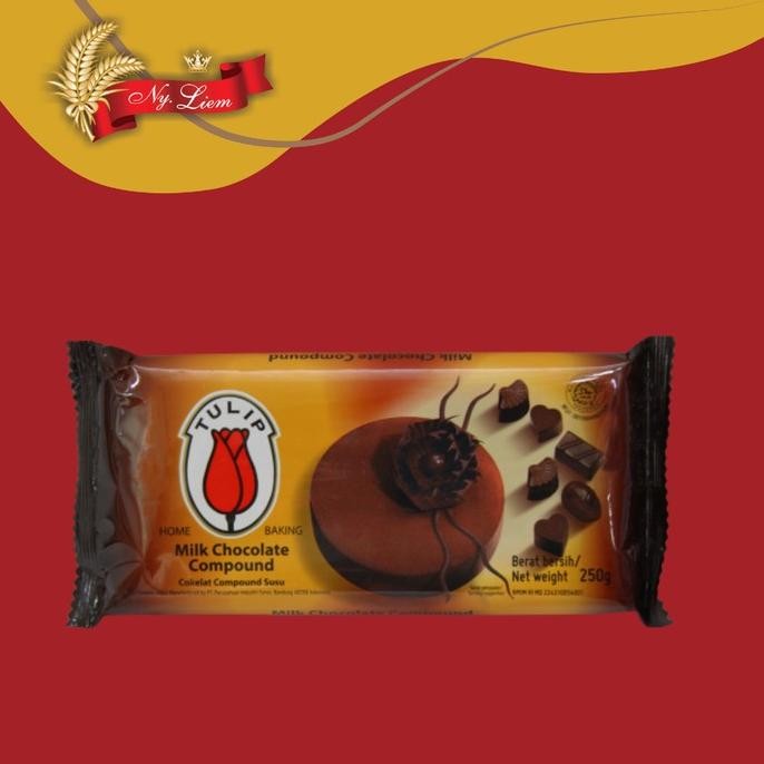 

TULIP Milk Chocolate Compound 250 gram Nugi