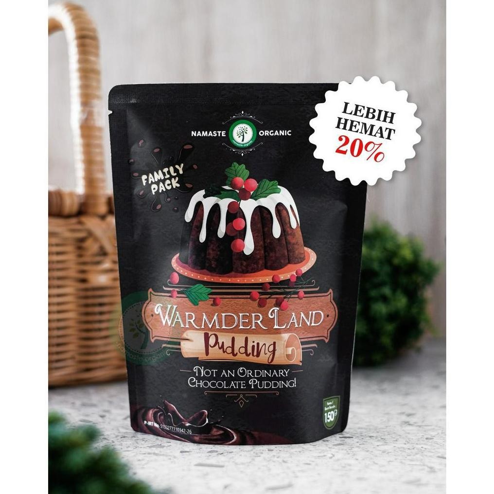 

FAMILY PACK WARMDERLAND PUDDING - CHOCOLATE PUDDING 150GR Nugi