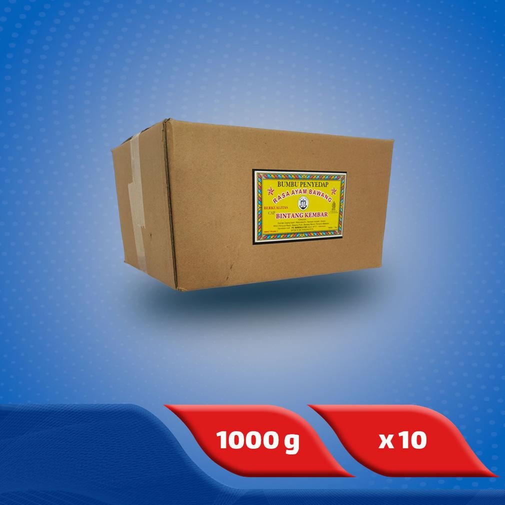 

Bintang Kembar Bumbu Tabur Ayam Bawang 1 kg x 10 Pcs Nugi