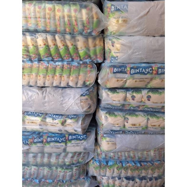 

Gula Kristal Putih Seribu Bintang 220gr ( isi 48pcs) Nugi