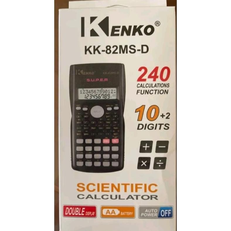 

Kalkulator Kenko SCIENTIFIC/KK82-MS khusus akutansi RB2
