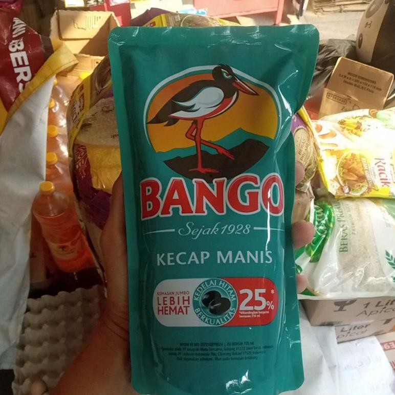 

Kecap Bango Manis Hitam Gurih 1000g/950g Original Nugi