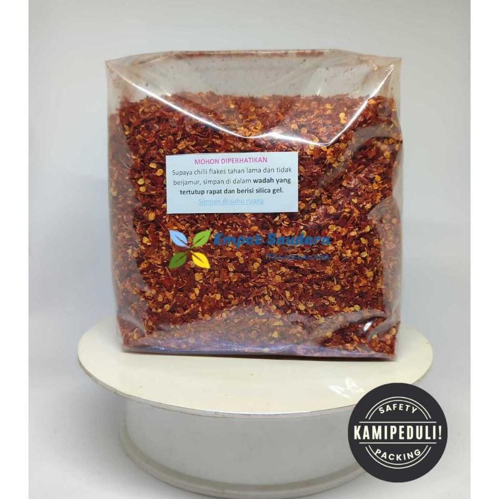 

(500 gr) CHILLI FLAKES / CABE SERPIHAN SANGAT PEDAS Nugi