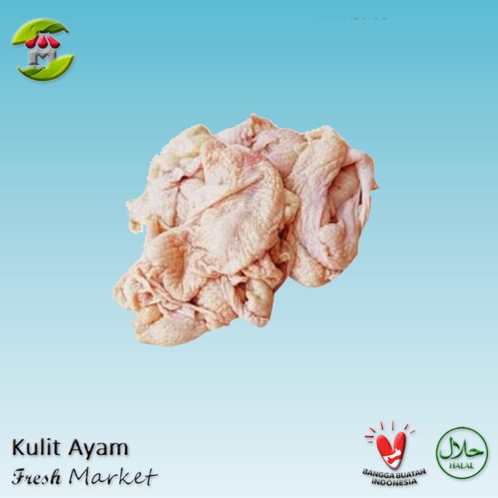 

[BOGOR] Kulit Ayam Bersih Pack 970gr - 1kg Nugi