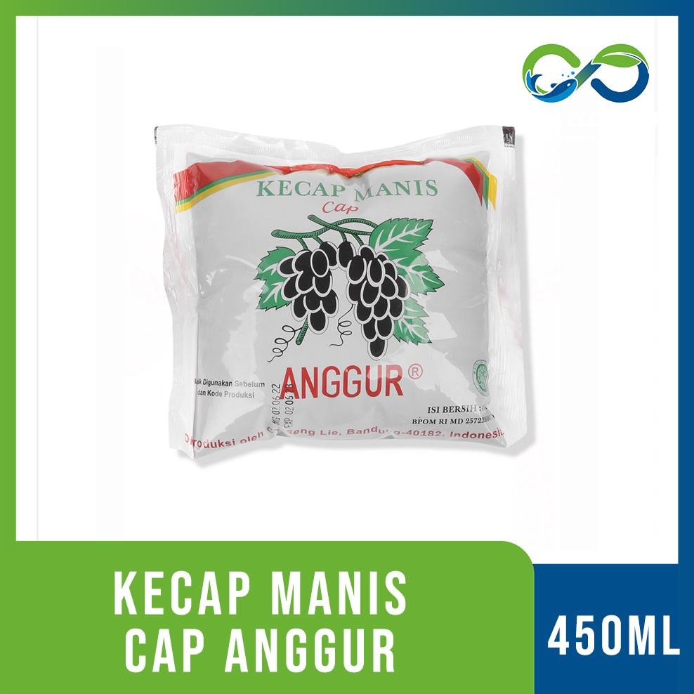 

[AquaEcoFarm] Cap Anggur Kecap Manis Reguler 450ml (Bantal) Bandung Nugi