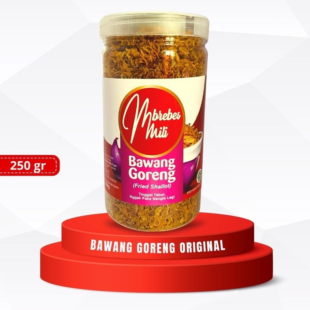 

Bawang Goreng Tanpa Tepung Asli Brebes Renyah Dan Wangi Rasa Original 250g Nugi