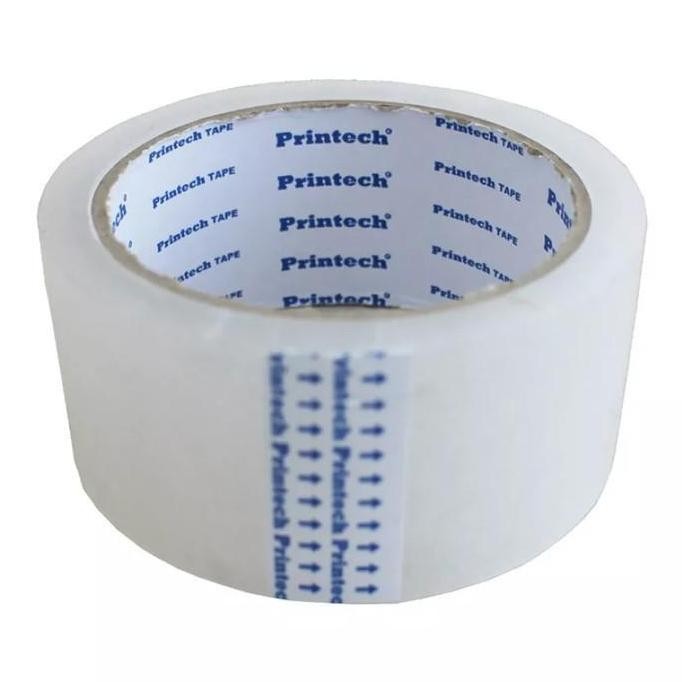 

Printech Lakban Transparan Untuk Packing Opp 2 Inch 45Mm X 72 Yard