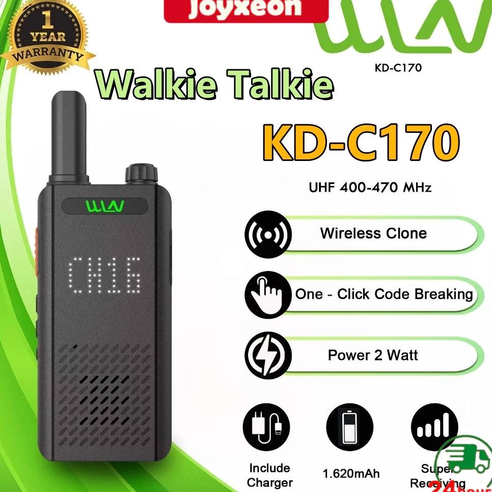 Ready Sto Ht Wln Handy Talky Wln Ht Uhf Two Way Radio Kd C170 Kd C160 Walkie Talkie