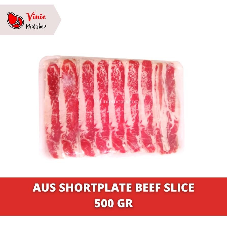 

Slice Beef AUS Shortplate ala Sukiyaki | Yakiniku | Yoshinoya 500 gr Nugi