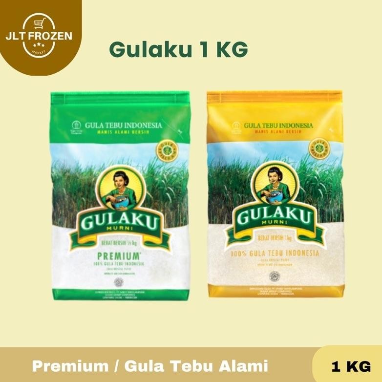 

Gulaku Gula Tebu Alami / Premium 1 KG Nugi