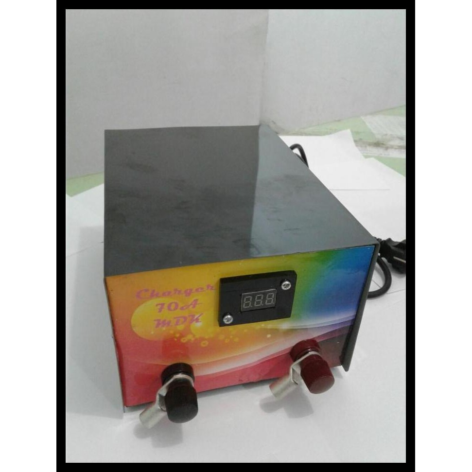 TERMURAH CHARGER BATERE CHARGER AKI KERING 5A MOBIL MAINAN MERK MDK SUPER CEPAT