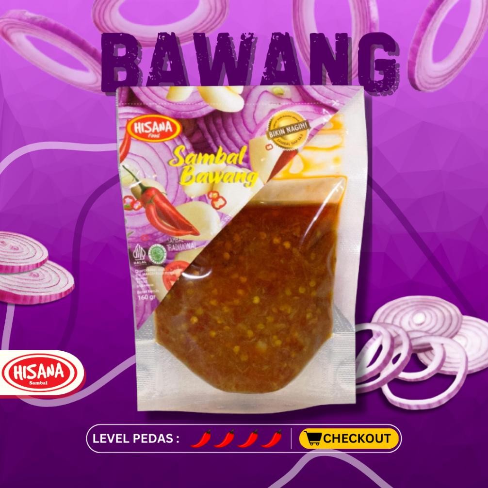 

Hisana - Sambal Bawang - 160gr Nugi