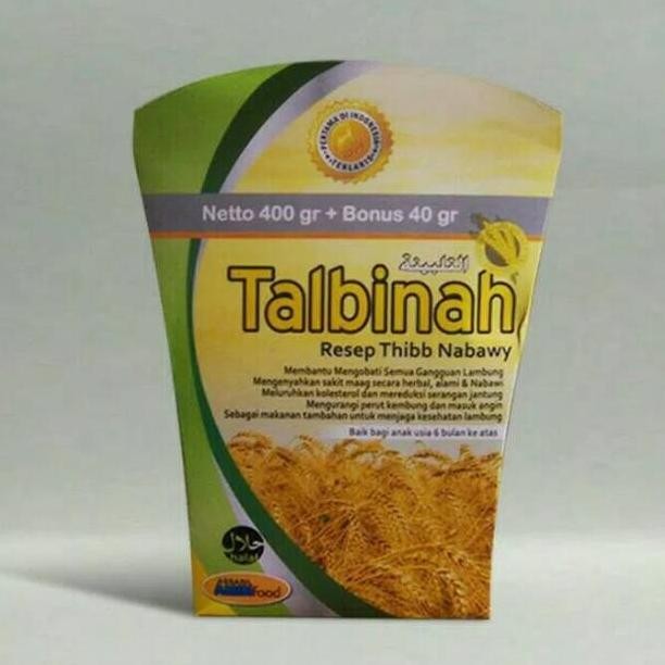 

Tepung Talbinah 400Gr + 40 Gr Resep Thibb Nabawy Nugi
