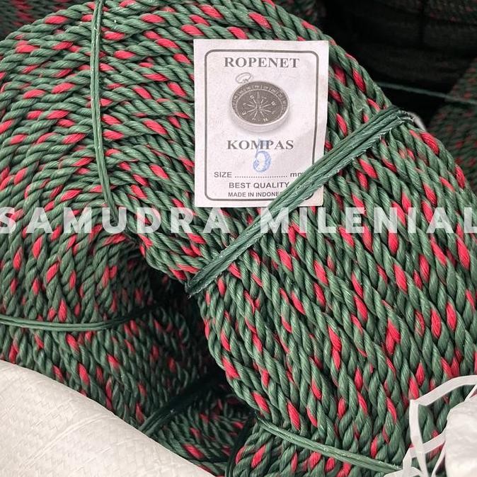 

Tali Tambang 5Mm +/- 200 Meter Grosir (1 Rol) Murah Berkualitas