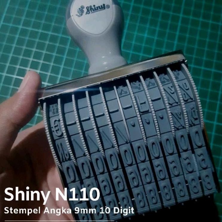 

Stempel Angka 10 Digit 9mm 7mm Manual Shiny N110 N-110 N210 N-210 RB3