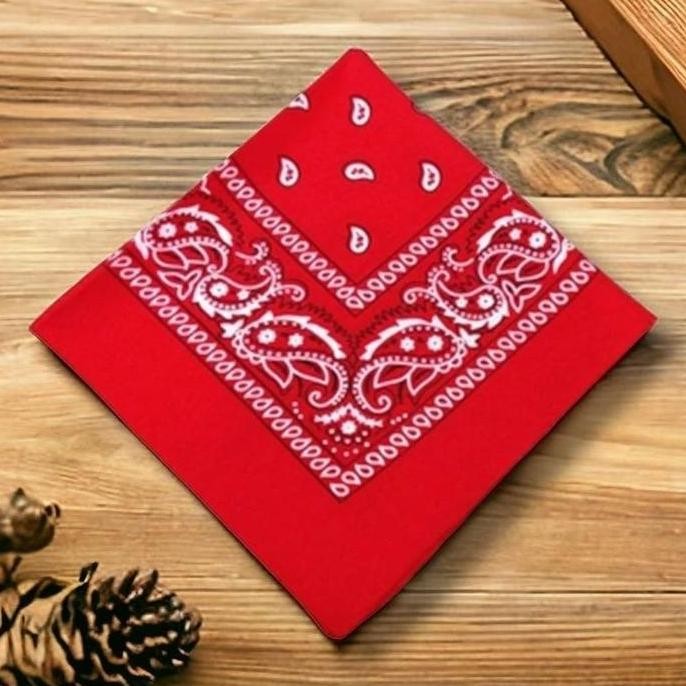 TERLARIS Bandana Slayer Batik Warna Merah PS