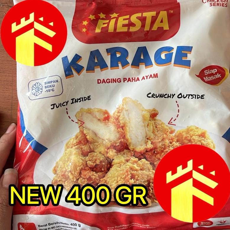 

Fiesta Karage 500 Gr Daging Ayam Paha Beku Nugi