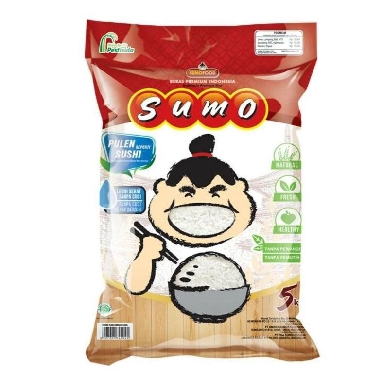 

beras sumo 5kg pulen seperti sushi Nugi