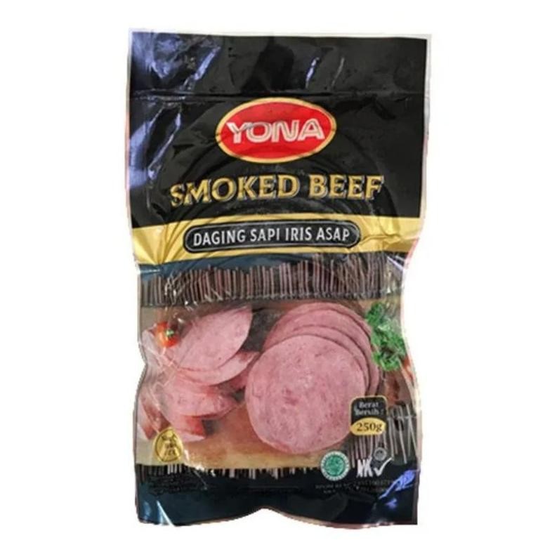 

YONA Smoked Beef 250 Gr Pengiriman Sameday Nugi