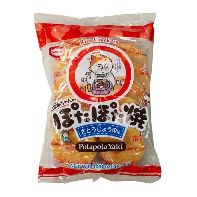 

READY STOCK Kameda Pota Potayaki / Krekers Beras Rasa Manis Soy Souce Ori 121.7Gr