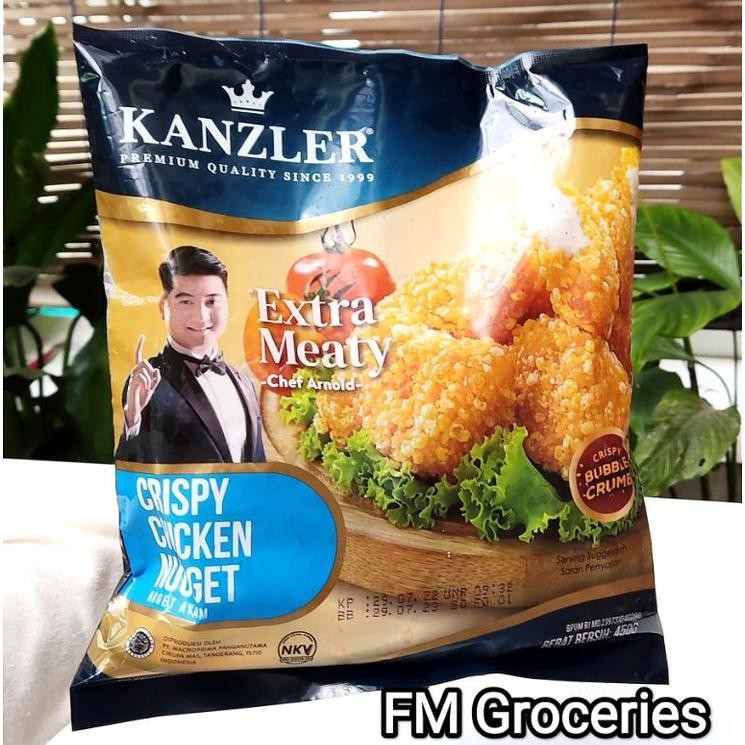 

Nugget Kanzler Crispy Chicken Nugget / Chicken Nugget Premium 450 Gram Nugi