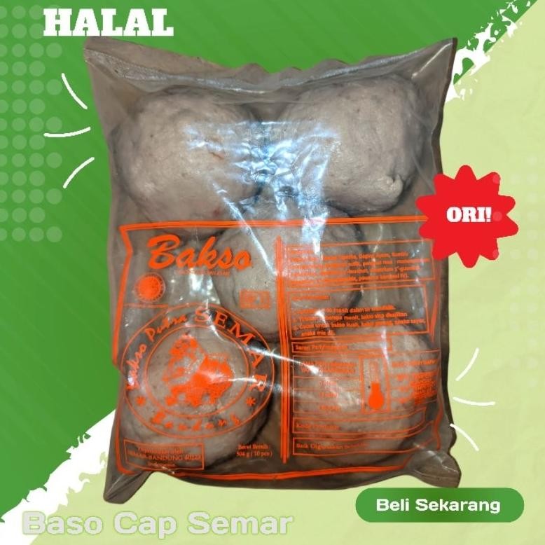 

Bakso Mercon Pedas Cap Semar Daging Sapi Pilihan Nugi
