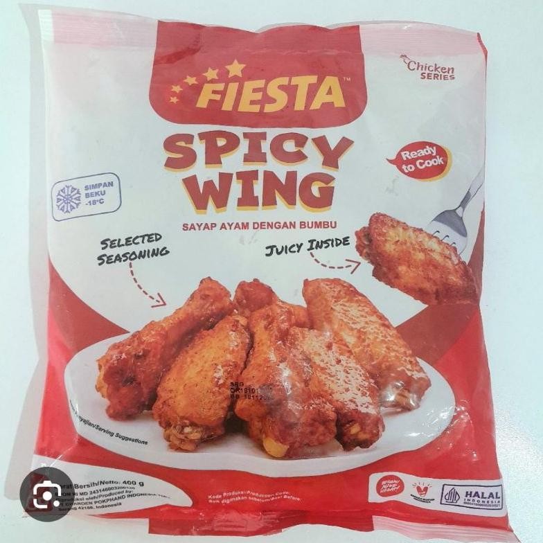 

Fiesta Spicy Wing 400gr Nugi