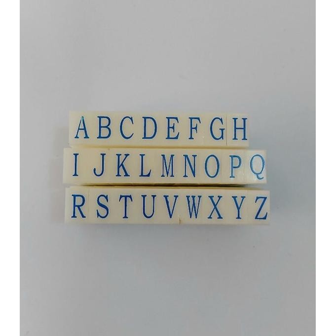 

Stempel Karet Motif Huruf Alfabet Stempel Huruf Bongkar Pasang Tipe S3 RB3