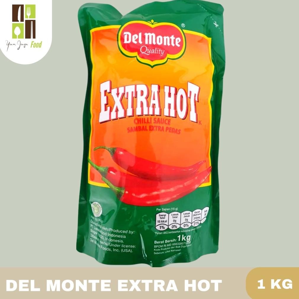 

Del Monte/delmonte Saus / Saos Sambal Extra Hot / Extra Pedas [1Kg] Nugi
