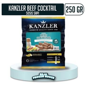 

Sosis Kanzler Beef Cocktail Daging Premium Tanpa MSG Nugi