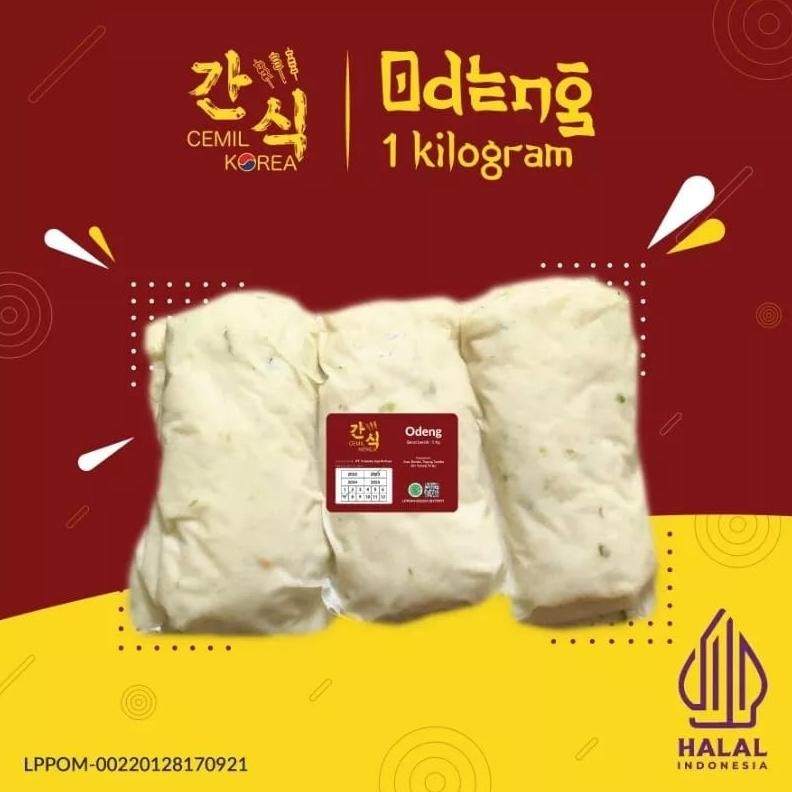 

Odeng 1 Kg / Odeng Halal / Makanan Korea / Cemilan Korea Halal / Odeng Kotak Nugi