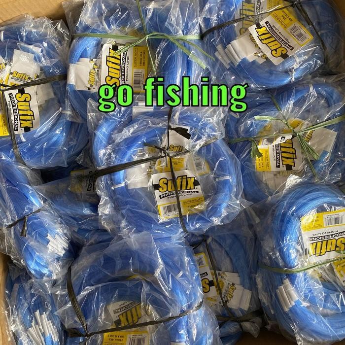 Senar Sufix Professional Fishing Line / Leader Sufix 30M - Putih Biru
