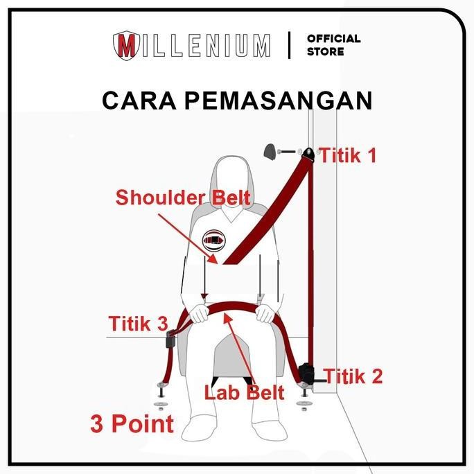 Baru Sabuk Pengaman Mobil Otomatis - Safety Seatbelt Otomatis Universal