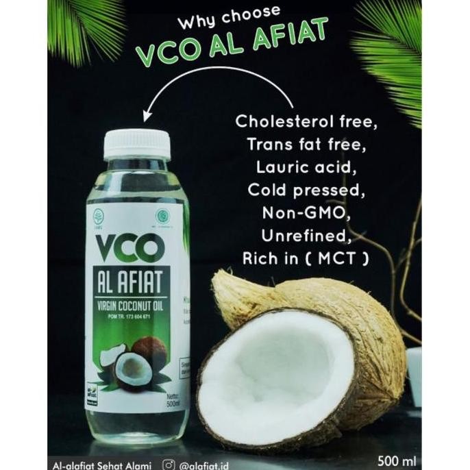 

Vco Al Afiat 500Ml - Virgin Coconut Oil Asli Minyak Kelapa Murni Diskon!