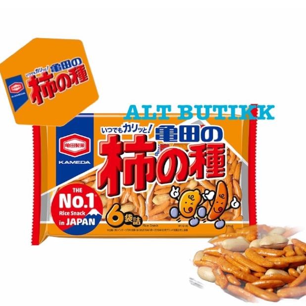 

READY STOCK KAMEDA SEIKA NO KAKINOTANE 180 gr | RICE CRACKERS SNACKS NON HALAL | PRODUCT OF JAPAN