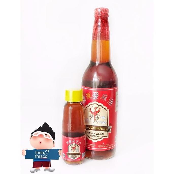 

Minyak Wijen Seng Guan Huat 620Ml - Sesame Oil Halal Rasa Kuat Diskon!