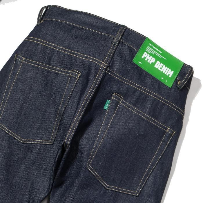 Oms Pot Meets Pop - Pmp Denim Thaistick Dark Blue (Slim Tapered)