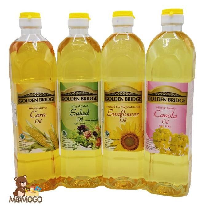 

Minyak Jagung Golden Bridge 1L - Corn Oil Untuk Masakan Sehat Diskon!