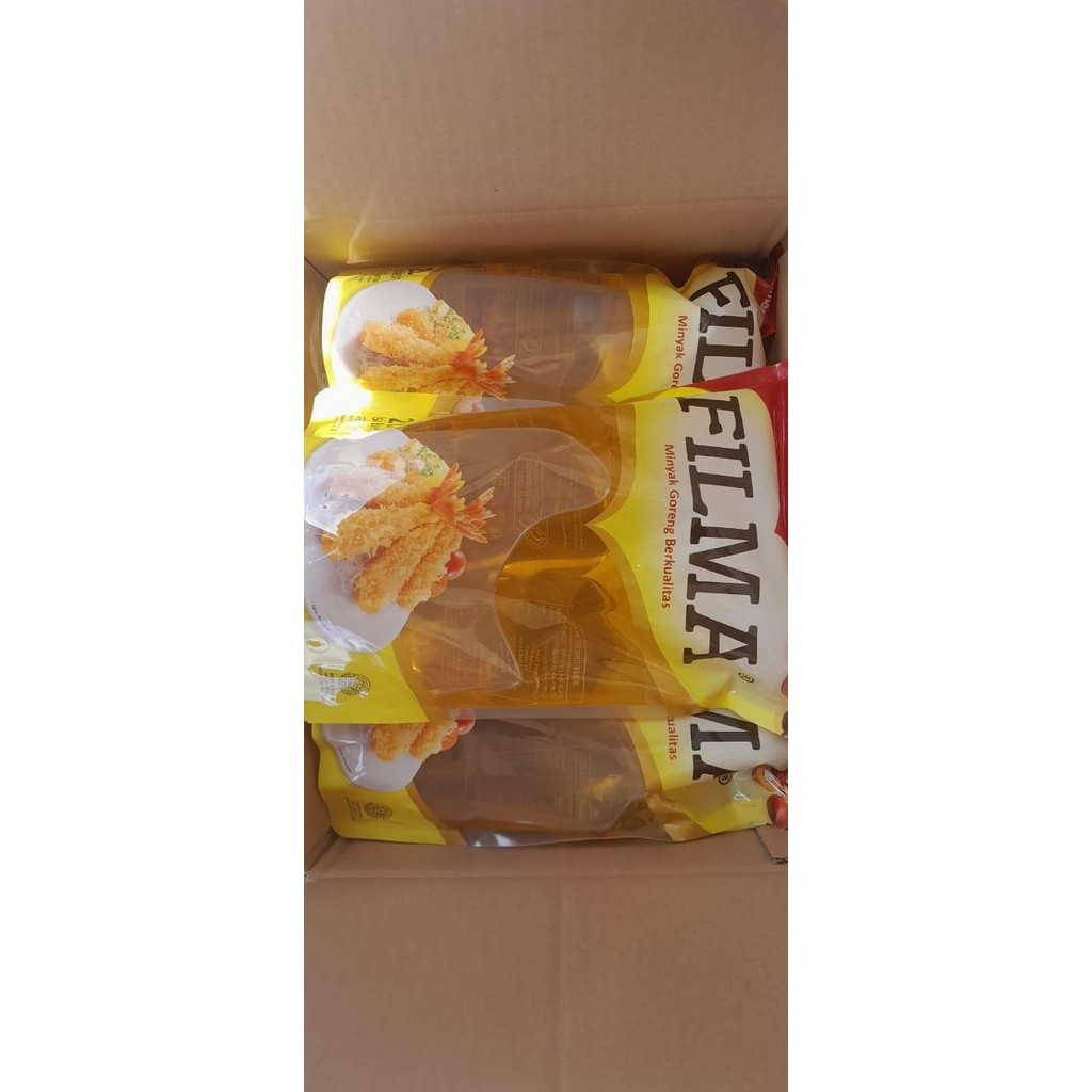 

Minyak Goreng Filma 2L - Kemasan 6 Pouch Per Dus Diskon!