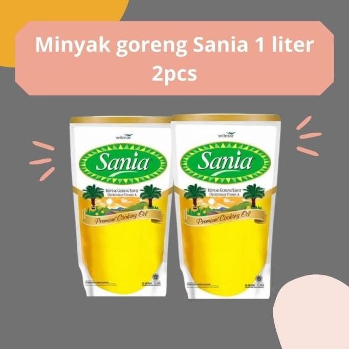 

Paket 2 Pcs Minyak Goreng Sania 1 Liter - Hemat & Siap Masak Sehat Diskon!
