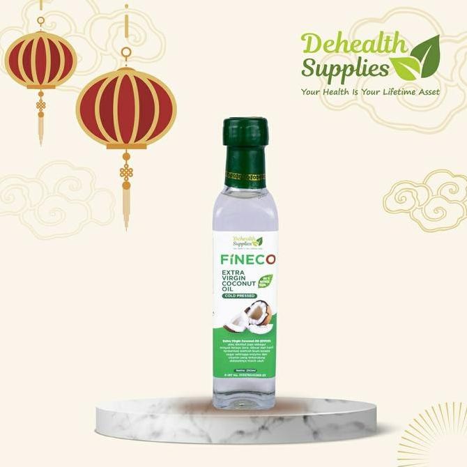

Fineco Extra Virgin Coconut Oil Dehealth Supplies Vco Minyak Kelapa Diskon!