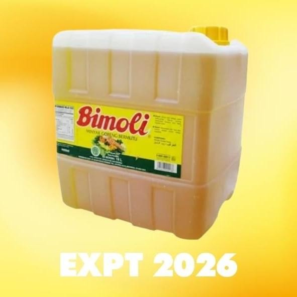 

Minyak Goreng Bimoli 18 Liter Jerigen Khusus Resto & Umkm Diskon!