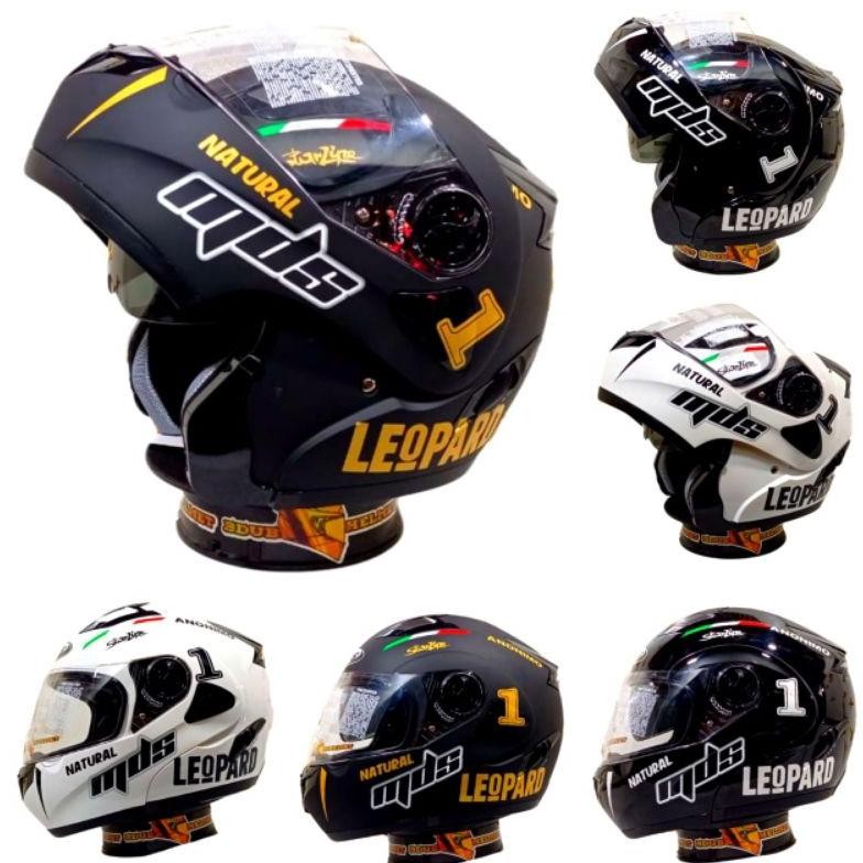 Terlaris Helm Mds Modular Black Dof