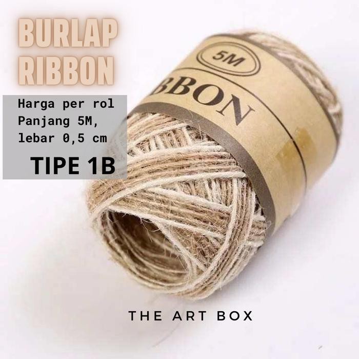 

Bis Aneka Pita Burlap Rustic Vintage Decor Kain Tali Goni Alami Craft