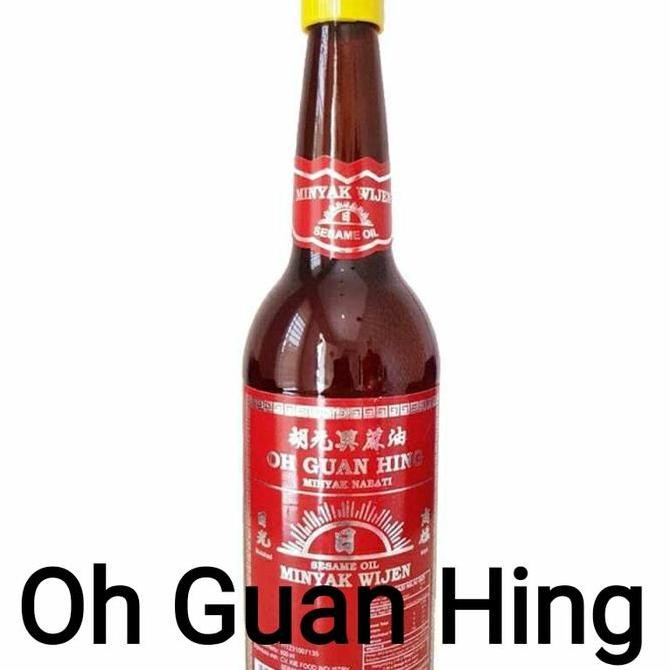 

Minyak Wijen Oh Guan Hing 600Ml X 12 Botol / Dus Cocok Untuk Horeka Diskon!