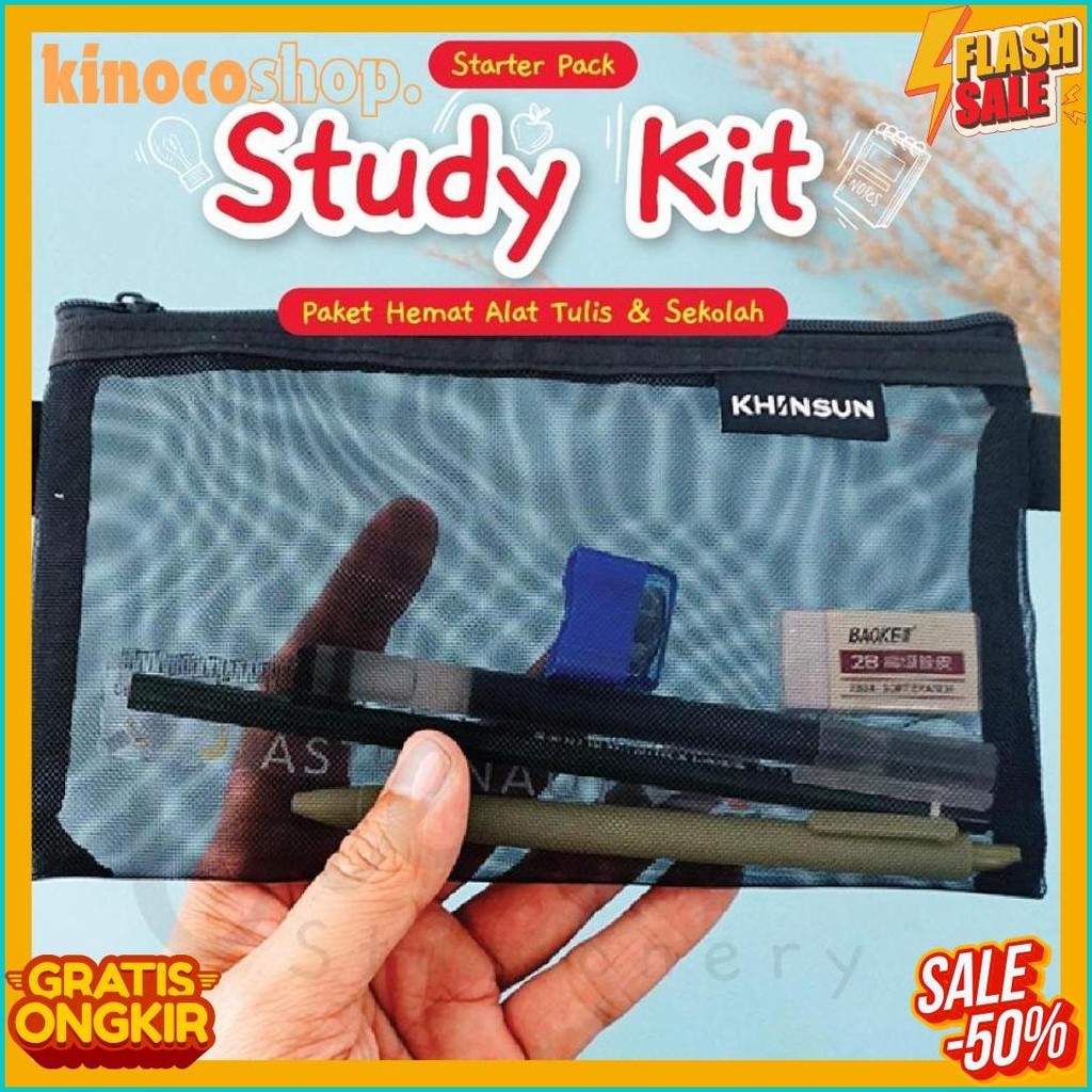 

Creativ Study Essentials Kit Paket Sekolah Hemat Murah Lengkap Set Atk Flash Sale! Diskon Hingga 70%
