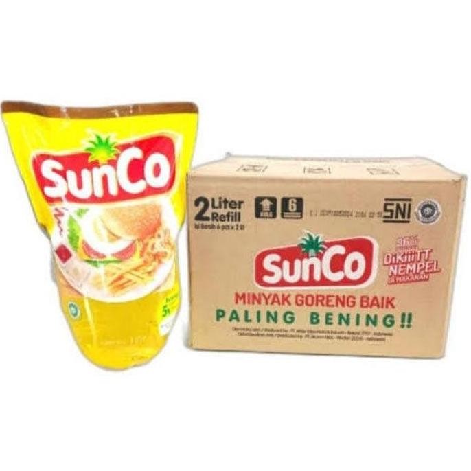 

Sunco Pouch 2L Minyak Goreng Refill Sawit Berkualitas Premium Diskon!